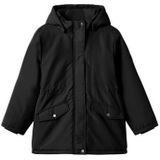 Name It - NKFMARLOW PARKA JACKET - Zwart - Parka - Met Capuchon