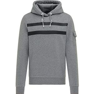 DreiMaster Hoodie heren 35618110, grijs melange, XXL