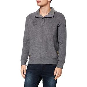 camel active Heren 4093446f14 Trui, stone grey, S