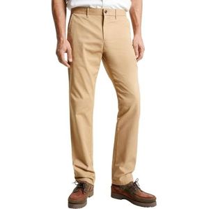 Tommy Hilfiger Geweven broek voor heren, Klassieke Khaki, 29W / 28L