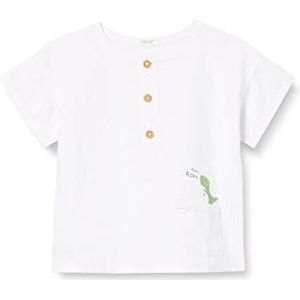 United Colors of Benetton Blouse voor babyjongens, Bianco 101, 62 cm