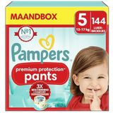 Pampers Maat 5 Luierbroekjes (11-16 kg), Premium Protection, 144 Luierbroekjes, Maandbox, Pampers N°1 Voor Comfort En Bescherming Van De Gevoelige Huid