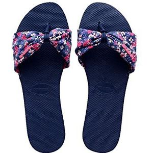 Havaianas You Saint Tropez-print marineblauw 39/40