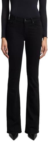 7 For All Mankind - Bootcut Soho Night - Damesjeans - Zwart