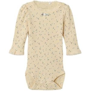 Name It - Romper - Rib - Zon Kiss - Bloemen