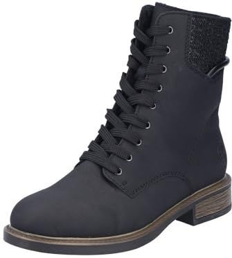 Veterlaarzen - Effen - Imitatieleer - Middelhoge Blokhak