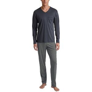 CALIDA Relax Swiss Edition pyjama antraciet, maat 52-54, antraciet, 52/54