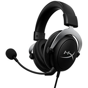 HyperX CloudX Officieel gelicentieerde Xbox-headset, compatibel met Xbox One en Xbox Series X|S, geheugenschuim, afneembare microfoon met ruisonderdrukking,Eén maat,Zwart