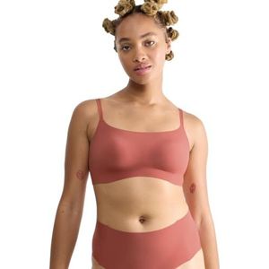 Sloggi Zero Feel 2.0 Ultra Bra Candid Orange, Candid Orange, M