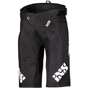 IXS Unisex volwassenen Race Kids Shorts Black KS (128) broek, zwart, S