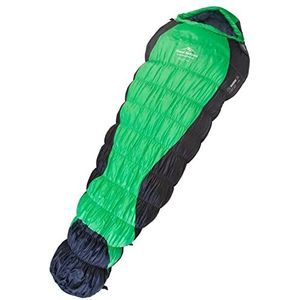 FJORD NANSEN Torget XL Elastische slaapzak voor lente, herfst, winter, -4 graden, 1520 g, mummie-slaapzak, winterslaapzak, ritssluiting links, camping en outdoor, licht en warm, 225 x 85 x 65 cm