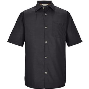 killtec Heren Functioneel overhemd KOS 252 MN WVN SHRT, anthracite, S, 41357-000