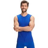 FALKE heren singlet Warm - thermoshirt - blauw (yve) - Maat: S