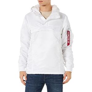 ALPHA INDUSTRIES Hpo Anorak Bp Babyjas voor heren, wit, S