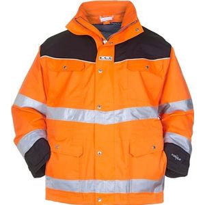 EN 471 Parka sep. In Toptex, oranje/zwart