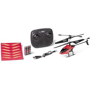 Carson 500507185 Fire Fighter Tyrann 230 2+kanaals 2.4GHz 100% RTF, helikopter, voor beginners, RC helikopter, op afstand bestuurbaar speelgoed, op afstand bestuurbare helikopter