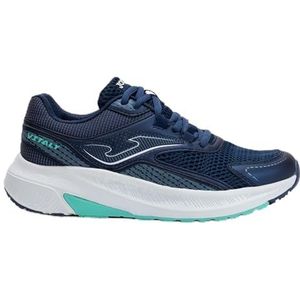 Joma Marine Vitaly hardloopschoenen voor dames, maat 36-42, comfort en ademend vermogen voor beginners, maat 36-42, comfort en ademend vermogen om met het lopen te beginnen, marineblauw, 37 EU