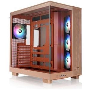 Thermaltake - View 380 XL TG ARGB - PC-behuizing - Bruin - Materiaal: Staal