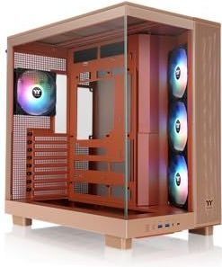Thermaltake - View 380 XL TG ARGB - PC-behuizing - Bruin - Materiaal: Staal