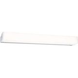 WallCeiling HomeSpa Luno IP44 LED 1x6W Witte Switch 390mm aluminium 230V / mg IP44 aluminium 6W White Switch 2.700K 789,48