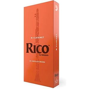 RICO bladen voor BB-klarinet 25 verpakking. Stärke 1.5 25 Stuk