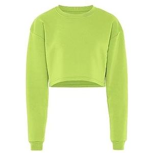 IPARO Sweatshirt voor dames, Zure limoen, S