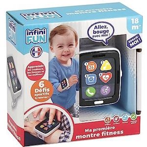 JumboDiset - Fitness Imitation Polshorloge - Speelgoedhorloge - Multikleur - Kunststof