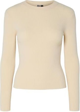 PIECES - PCMIRA NEW LS O-NECK KNIT NOOS - Dames - Gebreide truien