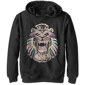 Disney jongens Aladdin Live Action - Aladdin Lion Hoodie T-Shirt Zwart L