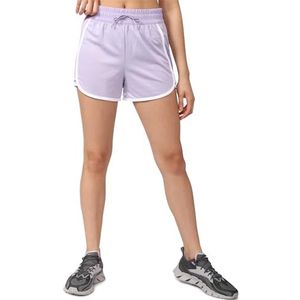 Reebok Vrouwen Workout Ready High-Rise Shorts, paarse Oase, L, Paarse Oase, L