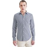 Dockers - Original SHIRT Slim - Herenhemd - Blauw - Manchester Navy Blazer