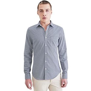 Dockers - Original SHIRT Slim - Herenhemd - Blauw - Manchester Navy Blazer