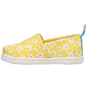 TOMS Klassieke Alpargata Loafer Flat, Zon Geel Zon Madeliefjes, 11.5 UK Kind, Zon Geel Zon Madeliefjes