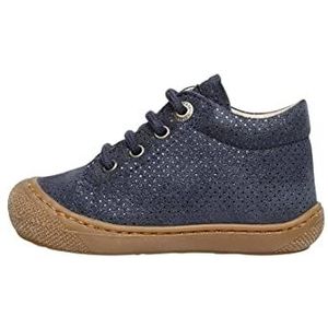 Naturino Cocoon schoenen om te leren lopen van suède, Blauw, 24 EU