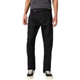 Wrangler - Frontier Jeans - Zwart - Spijkerbroek - Relaxed Straight Fit