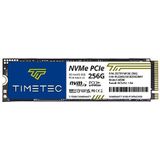 Timetec 256 GB SSD NVMe PCIe Gen3x4 8 Gb/s M.2 2280 3D NAND Hoogwaardige SLC-cache lees-/schrijfsnelheid tot 2.000/1.600 MB/s interne solid-state drive voor pc, laptop en desktop (256 GB)
