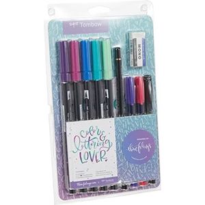 Tombow LS-ADV-ES letterset""Spain"" 9 pennen + gum, incl. handleiding