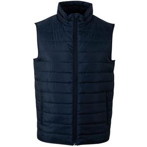Mukua Melton Unisex vest, licht, gewatteerd, marineblauw, maat M, marineblauw, M