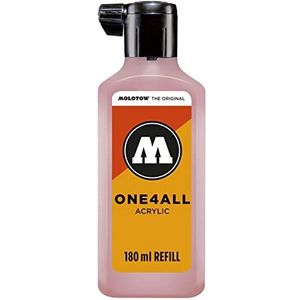 Molotow ONE4ALL navulinkt voor permanente markers, 692.207, kleur 207 poeder, pastel 180 ml