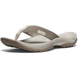 KEEN - Kona Flip Tg - Teenslippers - Gestroomde Zilveren Berk