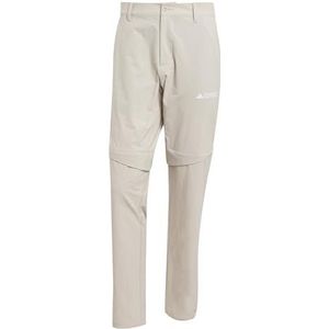 adidas Heren Terrex Multi Zip Off Pants, wonder beige, 32 Short