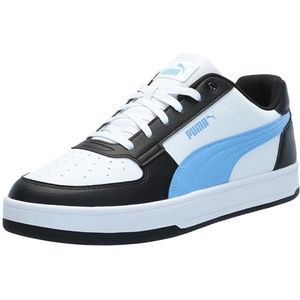 PUMA Heren Caven 2.0 Sneaker, Puma White-team Lichtblauw-PUMA Zwart, 42 EU