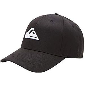 Quiksilver Decades Trucker Hat Baseball Cap voor heren, zwart, Eén maat