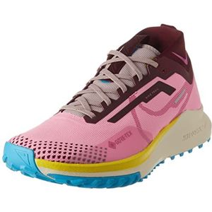 Nike Wmns React Pegasus Trail 4 GTX, damessneakers, Pink Spell Active Fuchsia Night Maroon, 42.5 EU