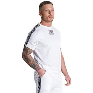 Gianni Kavanagh Wit T-shirt, maat XL voor heren, Regulable, XL