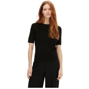 Selected Femme Trui - Zwart - Ronde Hals