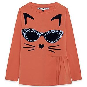 Tuc Tuc T-shirt Cat Little Wild meisjes, rood/rood, 3Y voor meisjes