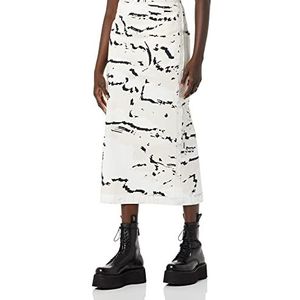 maison blanche unisex volwassen potlood rok, wit, 7 US, Witte Print