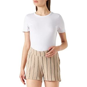 Supermom Dames Utb Stripe Shorts, Oxford Tan - P875, 44 NL