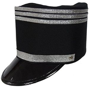 Dress Up America Marching Band Hat voor volwassenen (zwart)